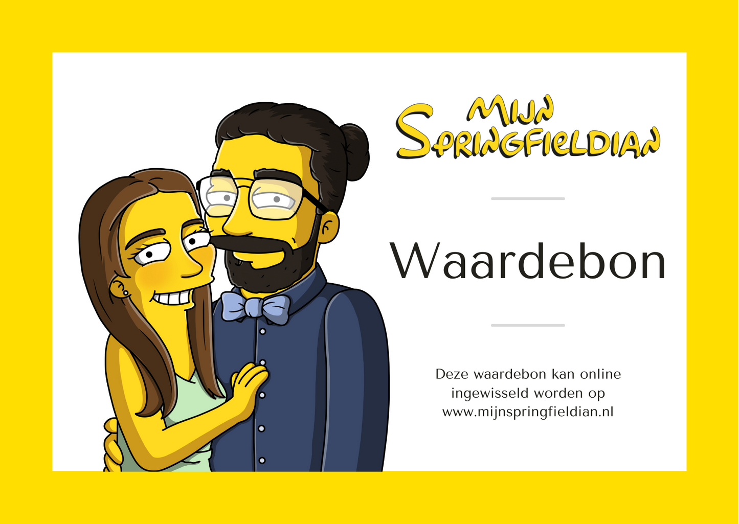 Mijn Springfieldian waardebon